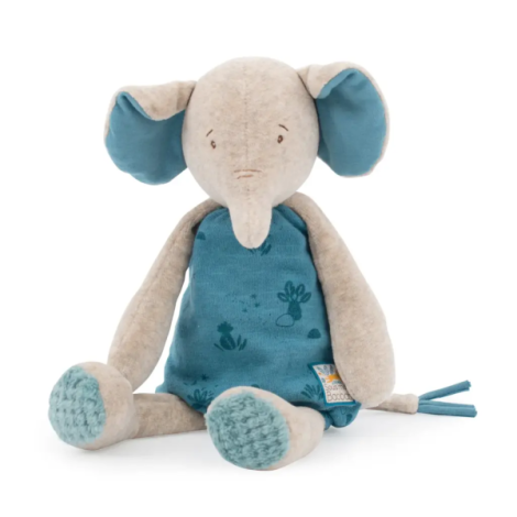 Jucarie textila 37 cm, elefantul bergamote, moulin roty - imagine 9